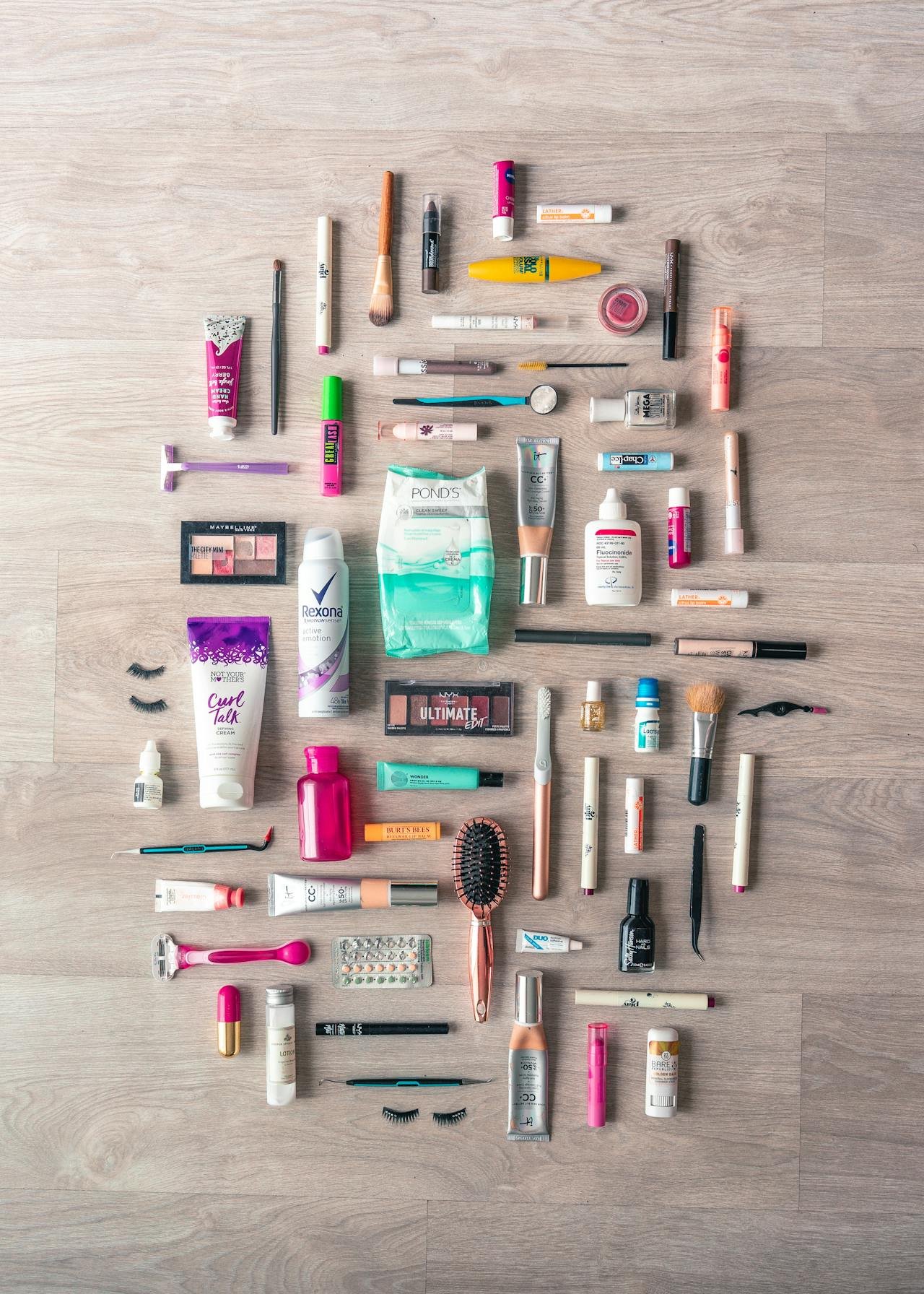 cosmetics and makeup