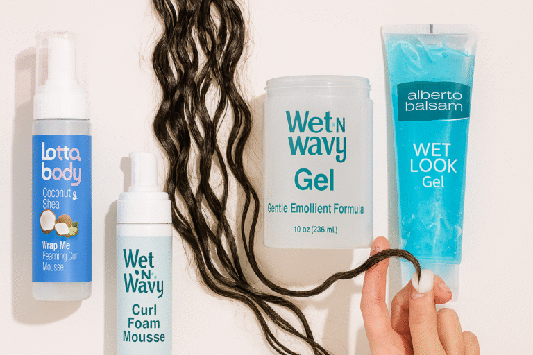 Best Wet Wavy Hair Products — No Heat Waves
