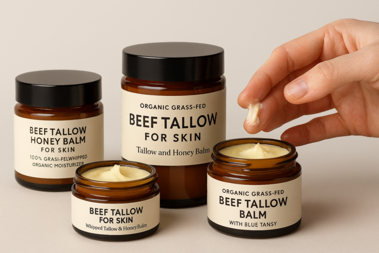 Best Beef Tallow Moisturizers for Dry and Sensitive Skin