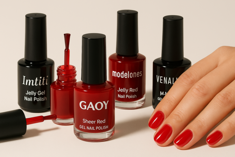 Best Jelly Red Nail Products for a Stunning, Glowing Look