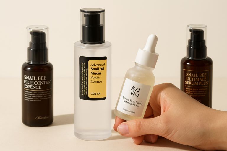 Snail Mucin Skincare Best Products for Hydrated Skin