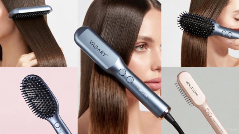 Best Cordless Hair Straightener Brushes for Smooth, Sleek Hair